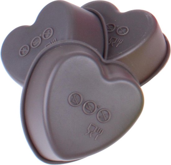 Siliconflex Siliconen Bakvorm Hart: Amore 600ml (Torta Flex