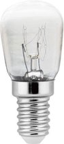 Twilight ovenlamp, glas, E14 fitting, hittebestendig tot 300°C, 15W, 2700K (warm wit)