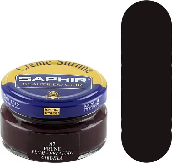 Saphir Creme Surfine (schoenpoets) Prune
