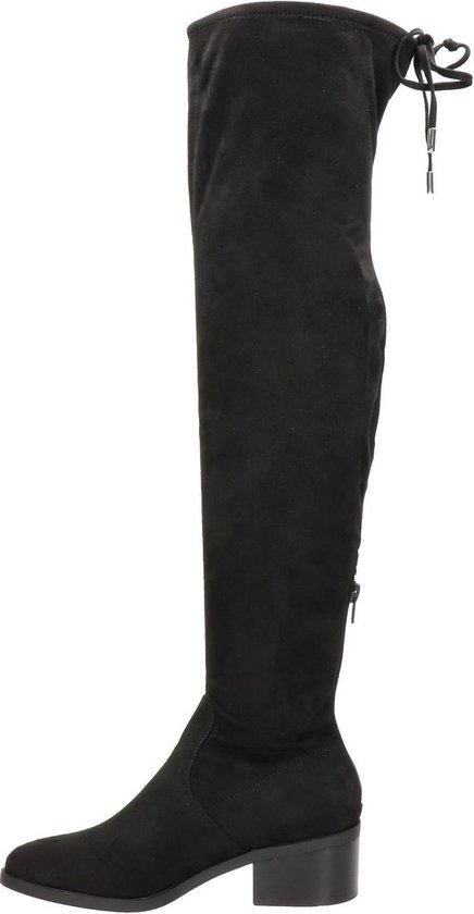 Steve Madden Gerardine dames overknee laars Zwart Maat 40 Steve Madden Gerardine dames overknee laars Zwart Maat 40