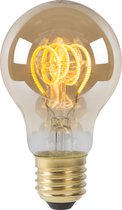 Lucide A60 Filament lamp - Ø 6 cm - LED Dimb. - E27 - 1x5W 2200K - Amber