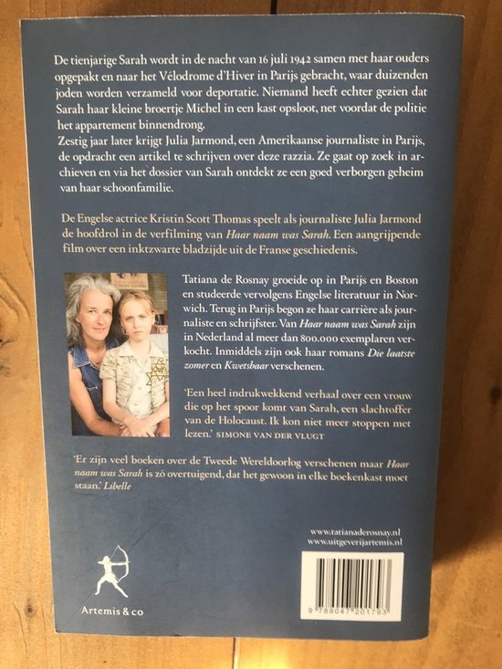 Haar naam was Sarah, Tatiana de Rosnay 9789047201793 Boeken Haar naam was Sarah, Tatiana de Rosnay 9789047201793 Boeken