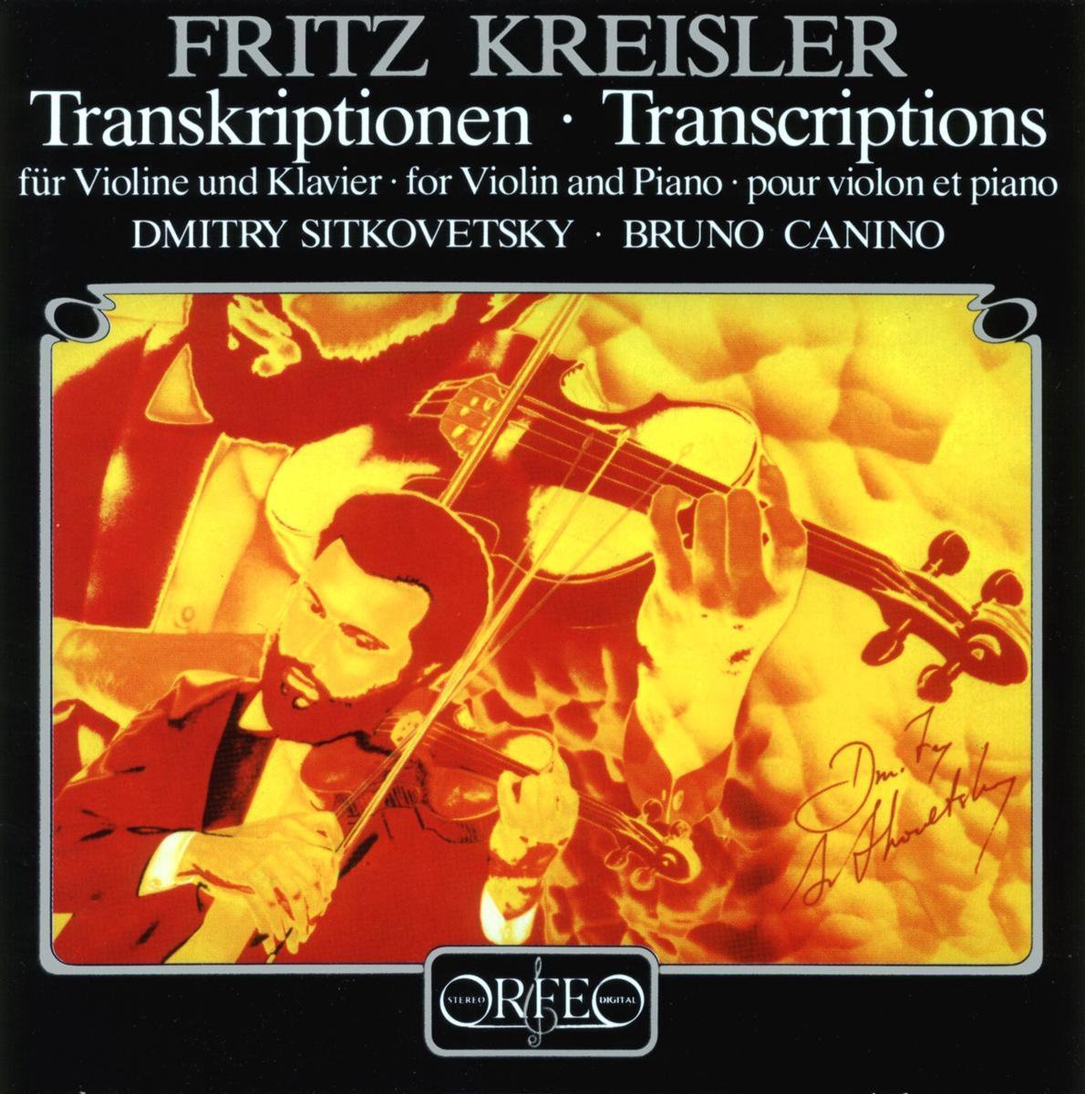 Transcriptions For Violin
