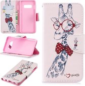 Samsung Galaxy S10 Plus  Bookcase hoesje - Giraffe