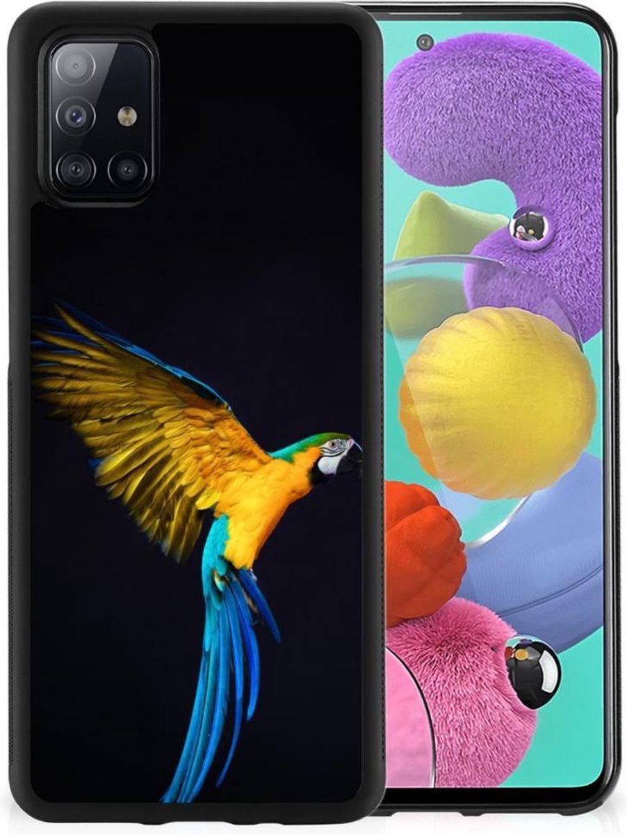Samsung Galaxy A51 Back Cover Papegaai
