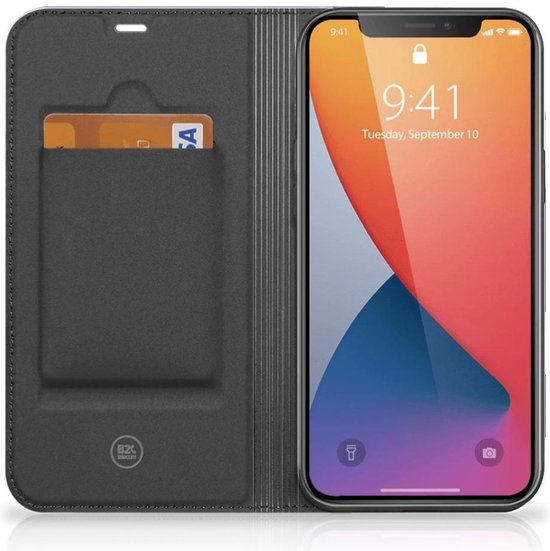 Étui pour téléphone portable iPhone 12 Pro Max Wallet Book Case drapeau grec
