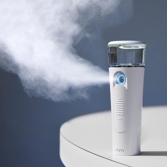 Nano Mist Spray- Wit- Vocht sprayer-Powerbank 2200 mAh