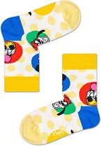 Happy Socks Sokken Kids Disney Sunny Crew Socks Geel Maat:0-12 mnd