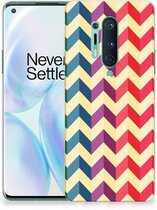 Coque pour OnePlus 8 Pro TPU Silicone Etui Zigzag Couleur