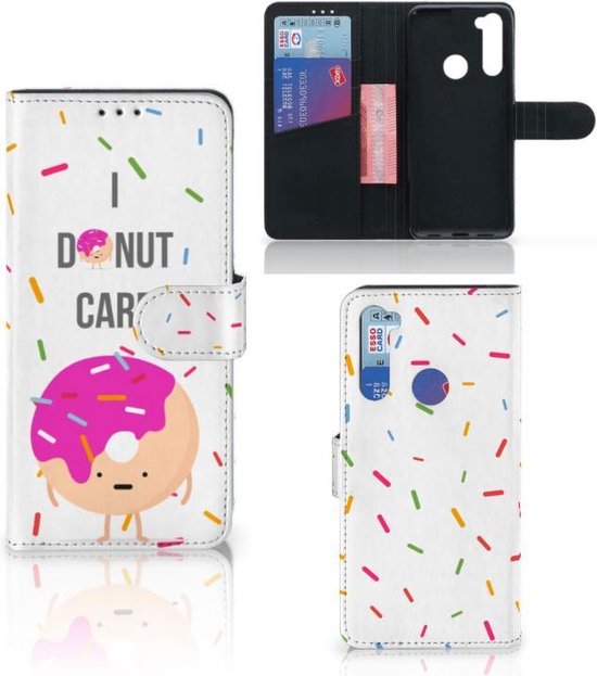 Étui pour smartphone Xiaomi Redmi Note 8T Bookcase avec citations cadeaux  Donut pour... | bol.com