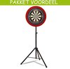 Afbeelding van het spelletje Mobiele Dartbaan VoordeelPakket Basic - Pro SFB-Dartbordverlichting Basic (Rood)