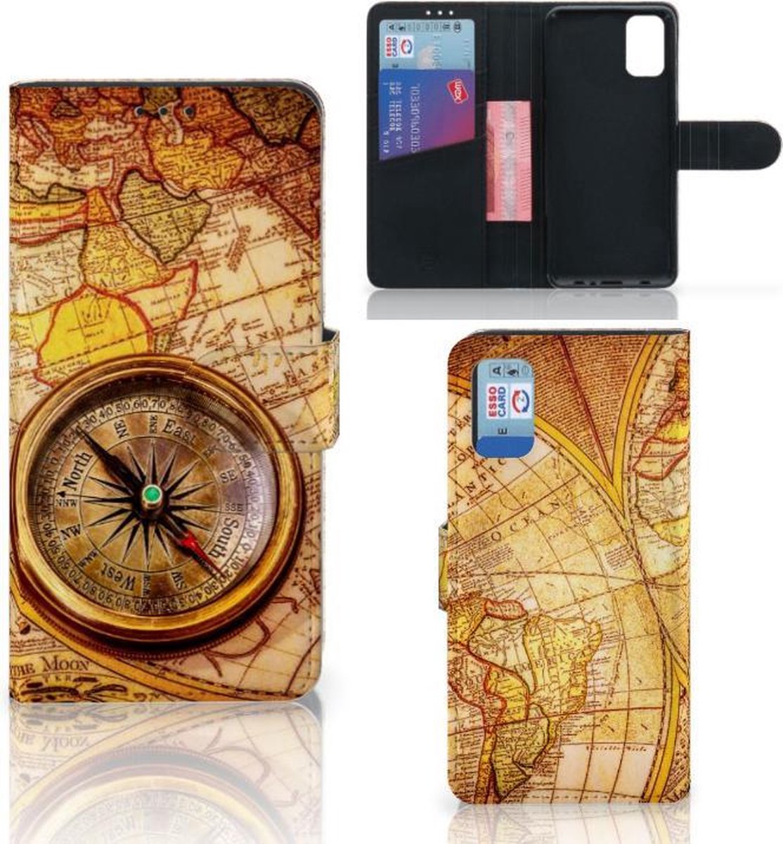 Samsung Galaxy A41 Flip Cover Kompas
