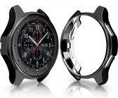 TPU vergulde schokbestendige hoes voor Samsung Gear S3 Frontier Smartwatch 46 mm (zilvergrijs)