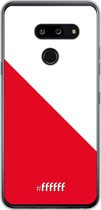 LG G8 ThinQ Hoesje Transparant TPU Case - FC Utrecht #ffffff