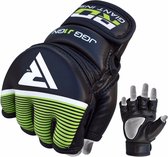 RDX Grappling Gloves Kids - Zwart met groen - 8462