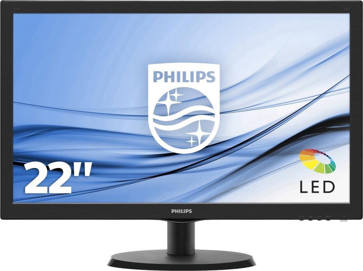 Philips 223V5LSB2/10 - Full HD VGA Monitor (Let op - zonder HDMI) | bol.com