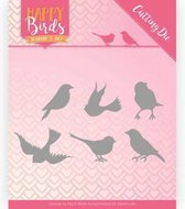 Snijmal - Jeanine's Art - Happy Birds - Vrolijke vogels