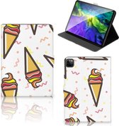 Tablet Hoesje iPad Pro 11 (2020) Tablet Hoes met Standaard Icecream