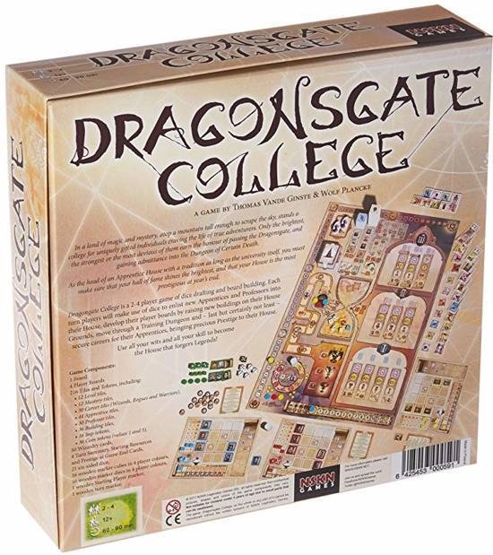 Thumbnail van een extra afbeelding van het spel boardgame dragonsgate college  (engels)