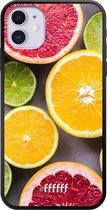 iPhone 11 Hoesje TPU Case - Citrus Fruit #ffffff