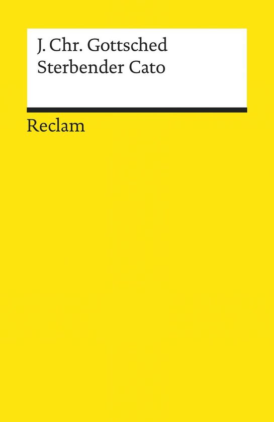 Reclams Universal-Bibliothek - Sterbender Cato