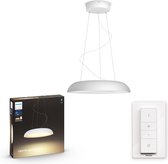 Philips Hue Amaze Pendant Hanglamp - White Ambiance - Wit - Bluetooth - Inclusief Dimmer Switch