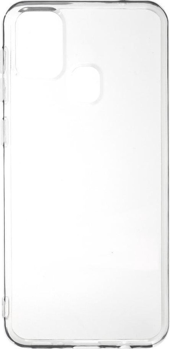 Back Case Galaxy M31 TPU-Siliconen Hoesje Transparant