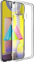 IMAK TPU Back Cover - Geschikt voor Samsung Galaxy M31 Hoesje - Transparant