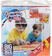 Toi-toys Diamond Painting Bloem Junior 70 X 70 Cm Oranje