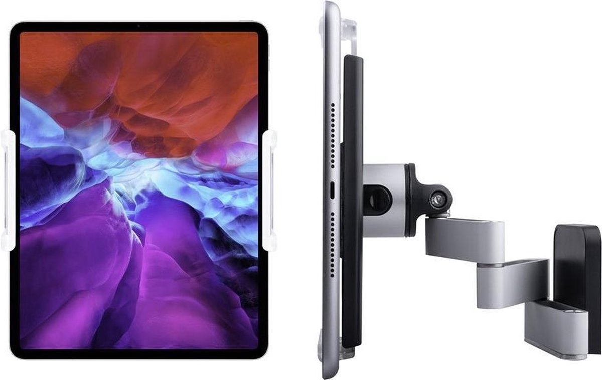 doolhof overdrijven tobben Vogel's - iPad Pro 12.9 (2020) Muurhouder en Flexibele Tablethouder TMS  1030 Grijs | bol.com