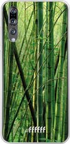 Huawei P20 Pro Hoesje Transparant TPU Case - Bamboo #ffffff