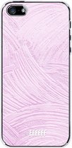 iPhone SE (2016) Hoesje Transparant TPU Case - Pink Slink #ffffff