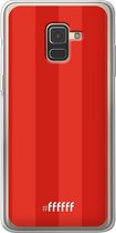 Samsung Galaxy A8 (2018) Hoesje Transparant TPU Case - FC Twente #ffffff