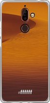 Nokia 7 Plus Hoesje Transparant TPU Case - Sand Dunes #ffffff