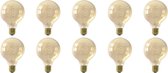 CALEX - LED Lamp 10 Pack - Globe - Filament G95 - E27 Fitting - Dimbaar - 4W - Warm Wit 2100K - Amber