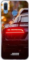 Honor Play Hoesje Transparant TPU Case - Audi R8 Back #ffffff