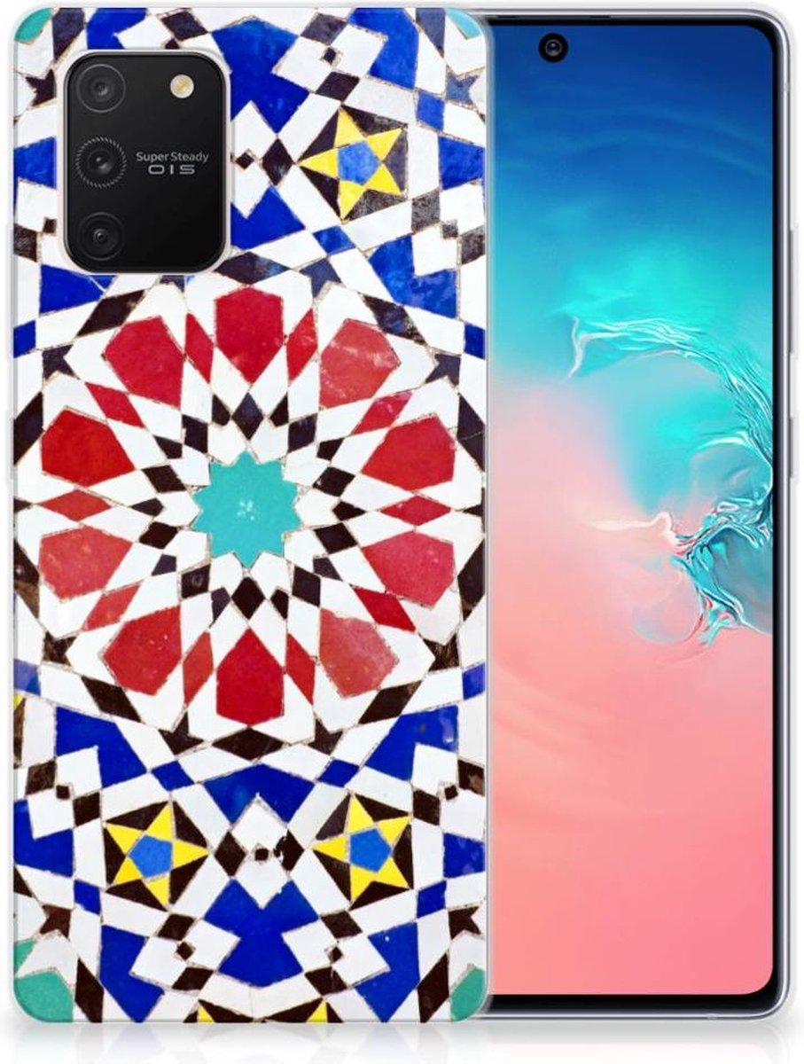 Samsung Galaxy S10 Lite TPU Siliconen Hoesje Mozaïek