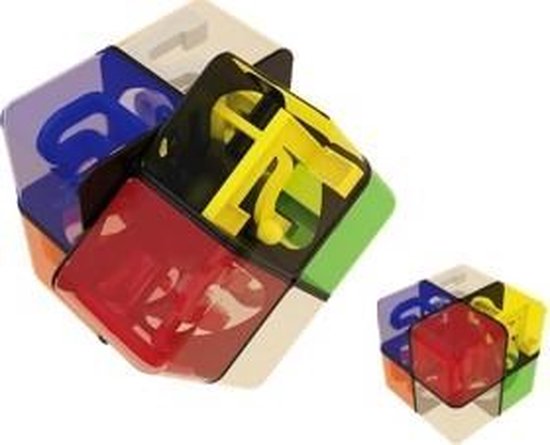 Thumbnail van een extra afbeelding van het spel Rubik's Perplexus Hybrid 2 x 2, uitdagend puzzelspel met doolhoven, voor volwassenen en kinderen vanaf 8 jaar