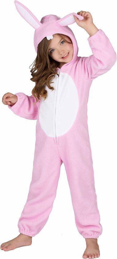 MODAT - Roze konijn kostuum voor kinderen - 7 - 8 jaar (M)