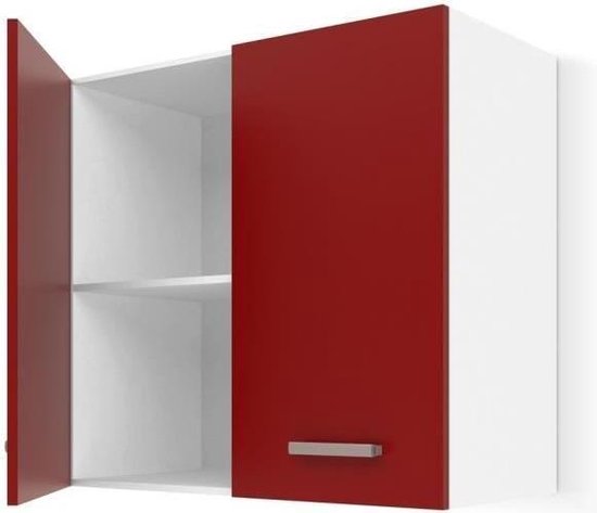 ULTRA Armoire haute de cuisine L 60 cm - rouge mat