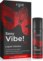 Orgie - Sexy Vibe! Hot Liquid VibratorÂ 15 ml