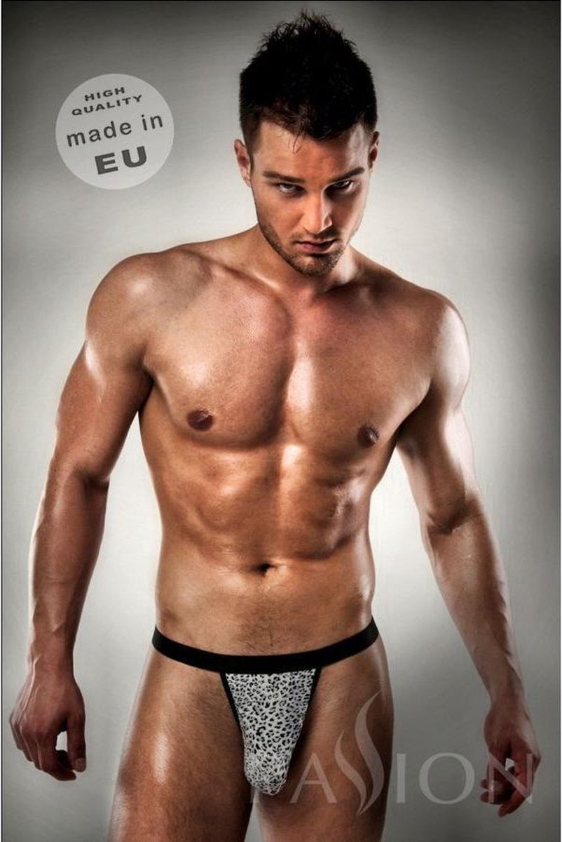 PASSION MEN | Thong Leopard Passion Men Lingerie Komplet S/m