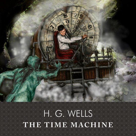 The Time Machine, with eBook - cover