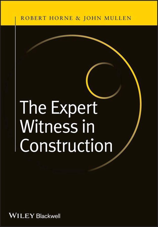 The Expert Witness in Construction - cover