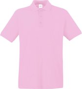 Fruit Of The Loom Premium Heren Poloshirt Met Korte Mouwen (Licht Rose)