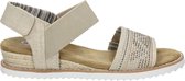 Bobs by Skechers Desert Kiss dames sandaal - Natural - Maat 40