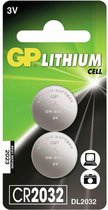 GP Batteries Lithium Cell CR2032 Single-use battery 3 V | Blister 2 stuks