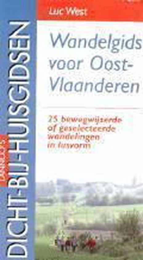 Cover van het boek 'Wandelgids voor Oost-Vlaanderen'