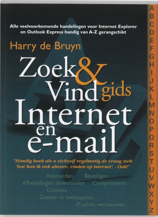 Cover van het boek 'Zoek & Vindgids internet en e-mail'