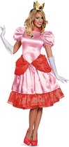 "Deluxe Prinses Peach™ kostuum voor dames  - Verkleedkleding - Medium"